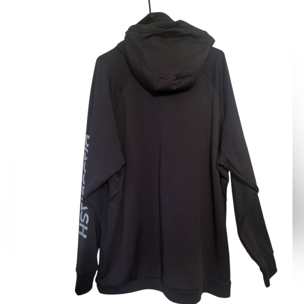 24 Bassdash Fishing Men Black Neck Gaiter Sweatshirt Hoodie Outdoor Sports 2XL - Picture 2 of 10